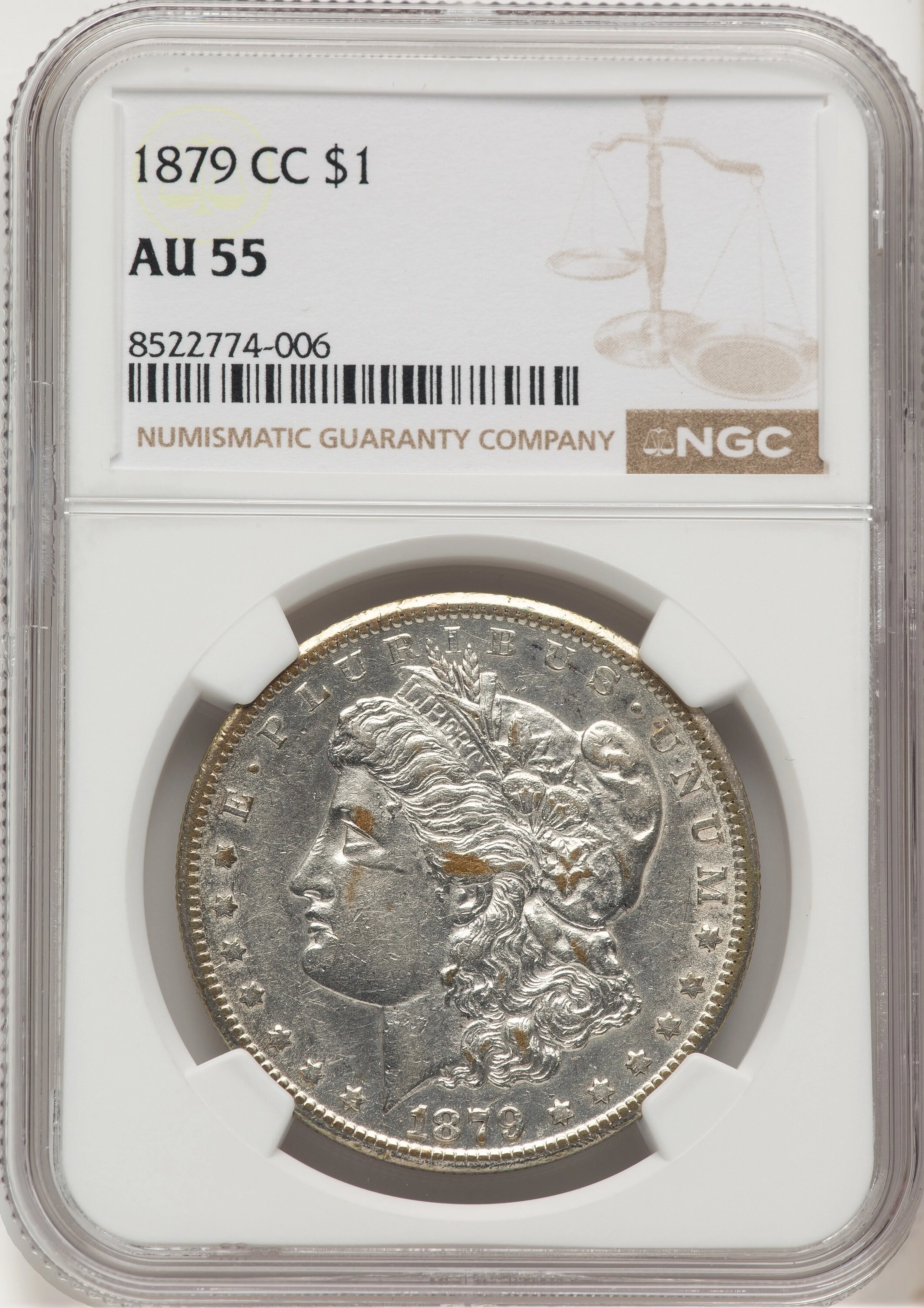 1879-CC S$1 - Image 1