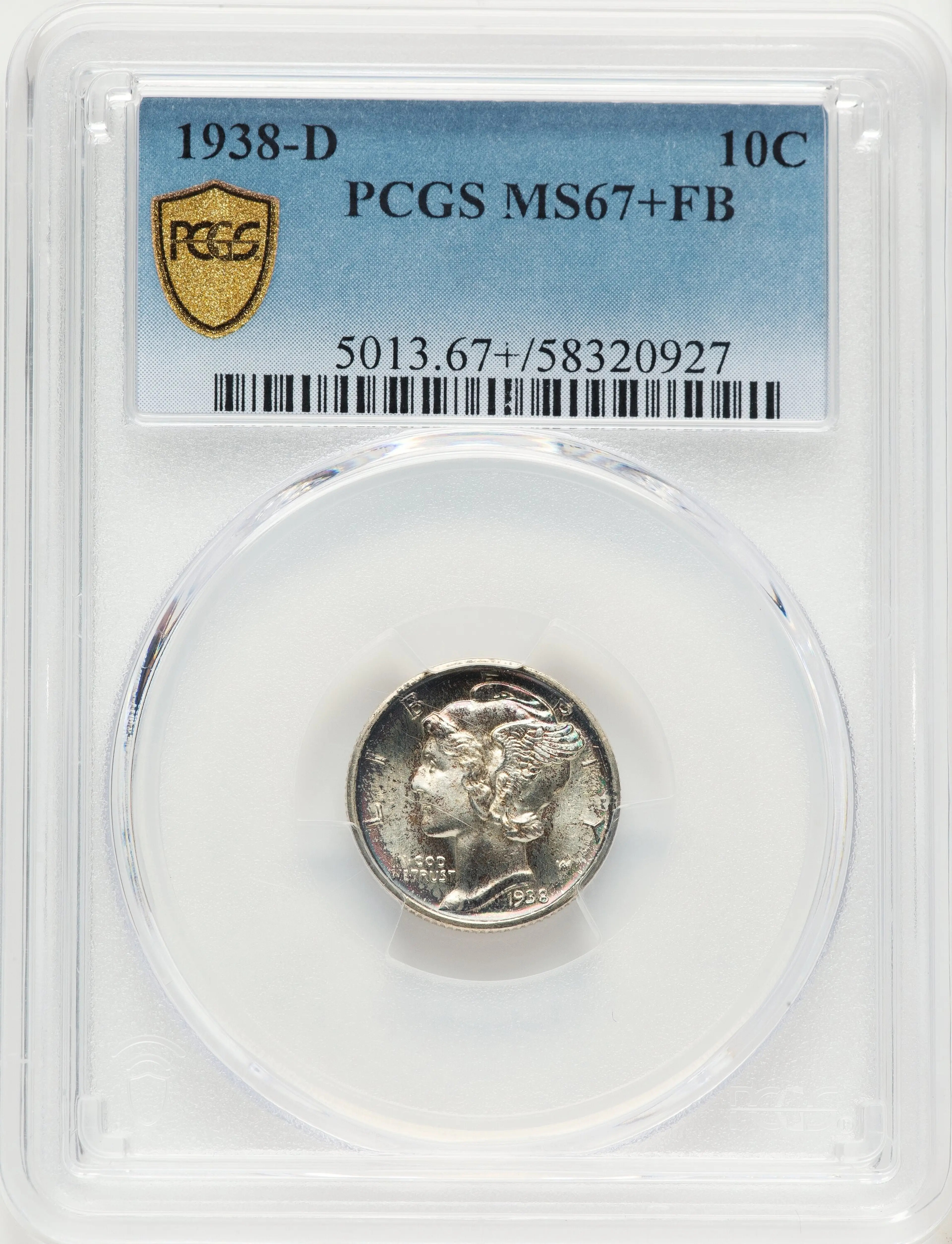 1938-D 10C, FBPCGS Plus