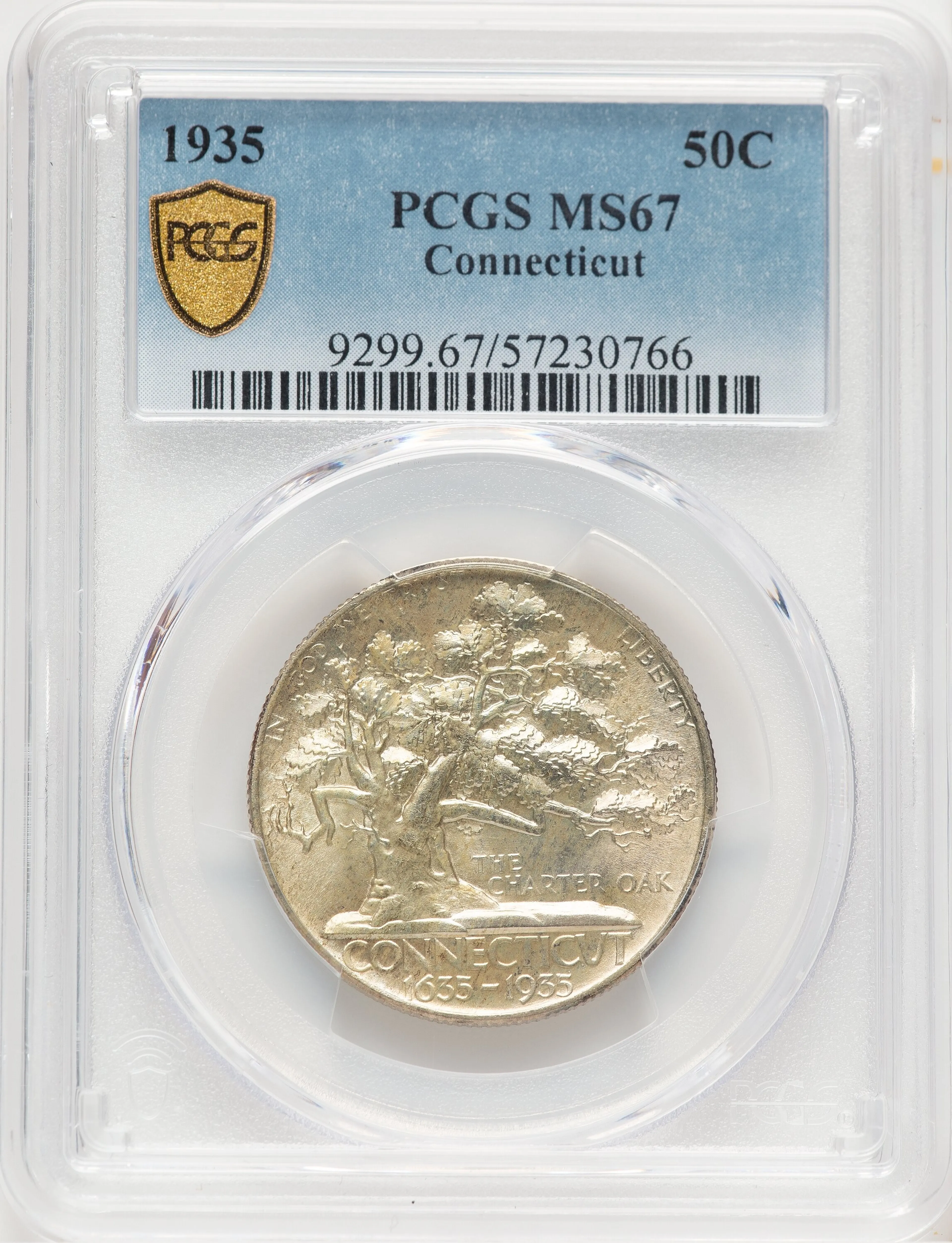 1935 50C Connecticut, MS - Image 1