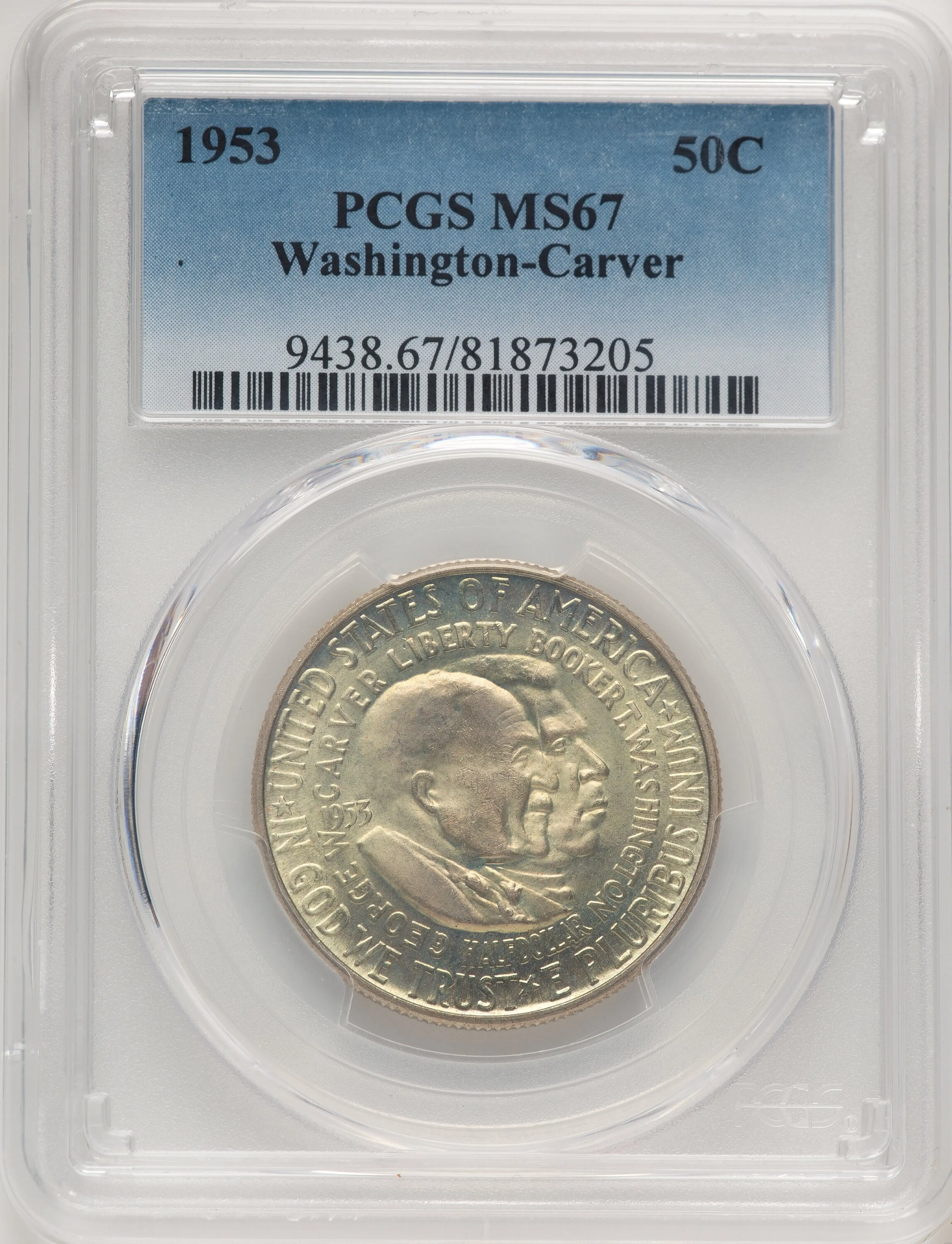 1953 50C Washington-Carver, MS