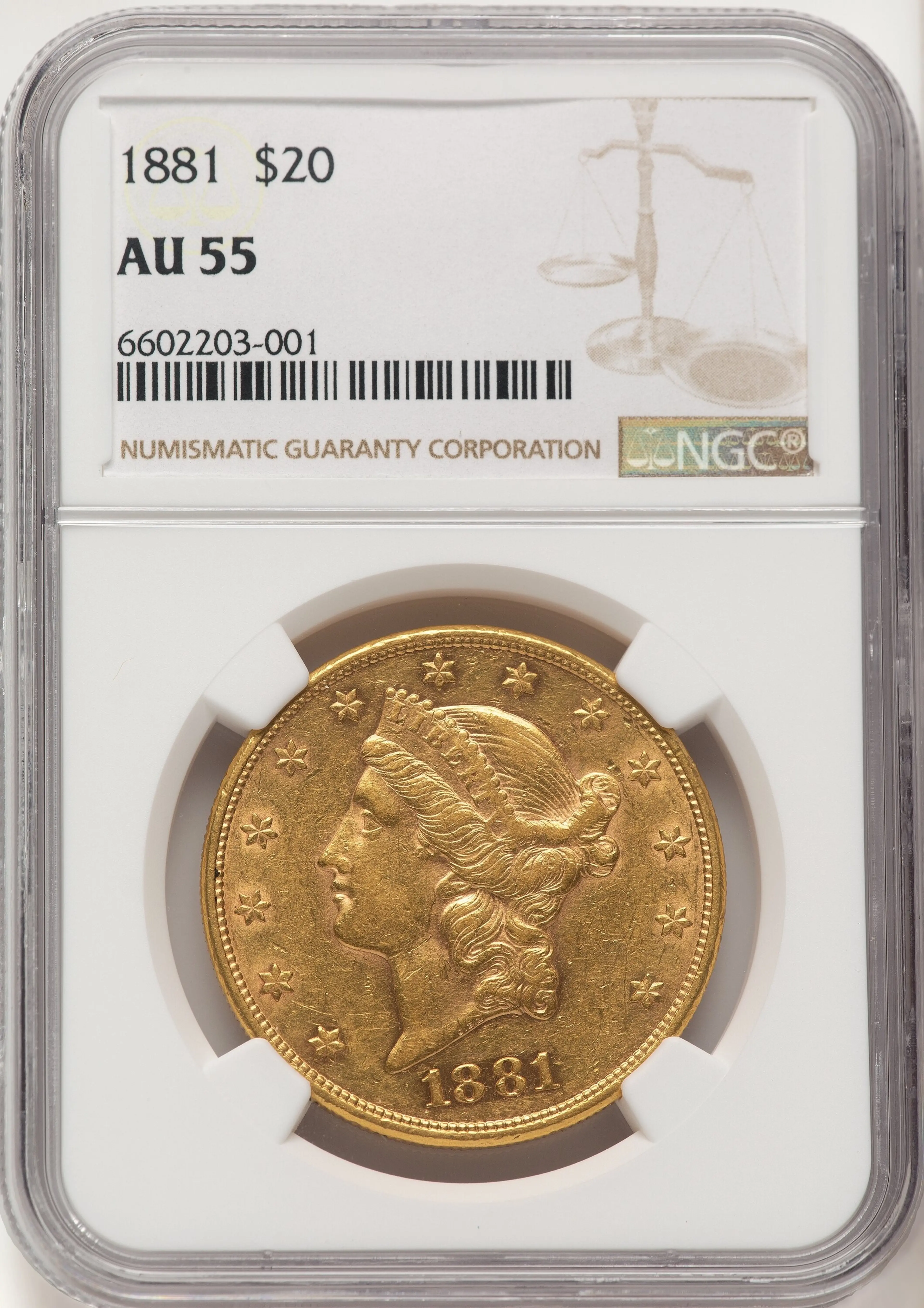 1881 $20