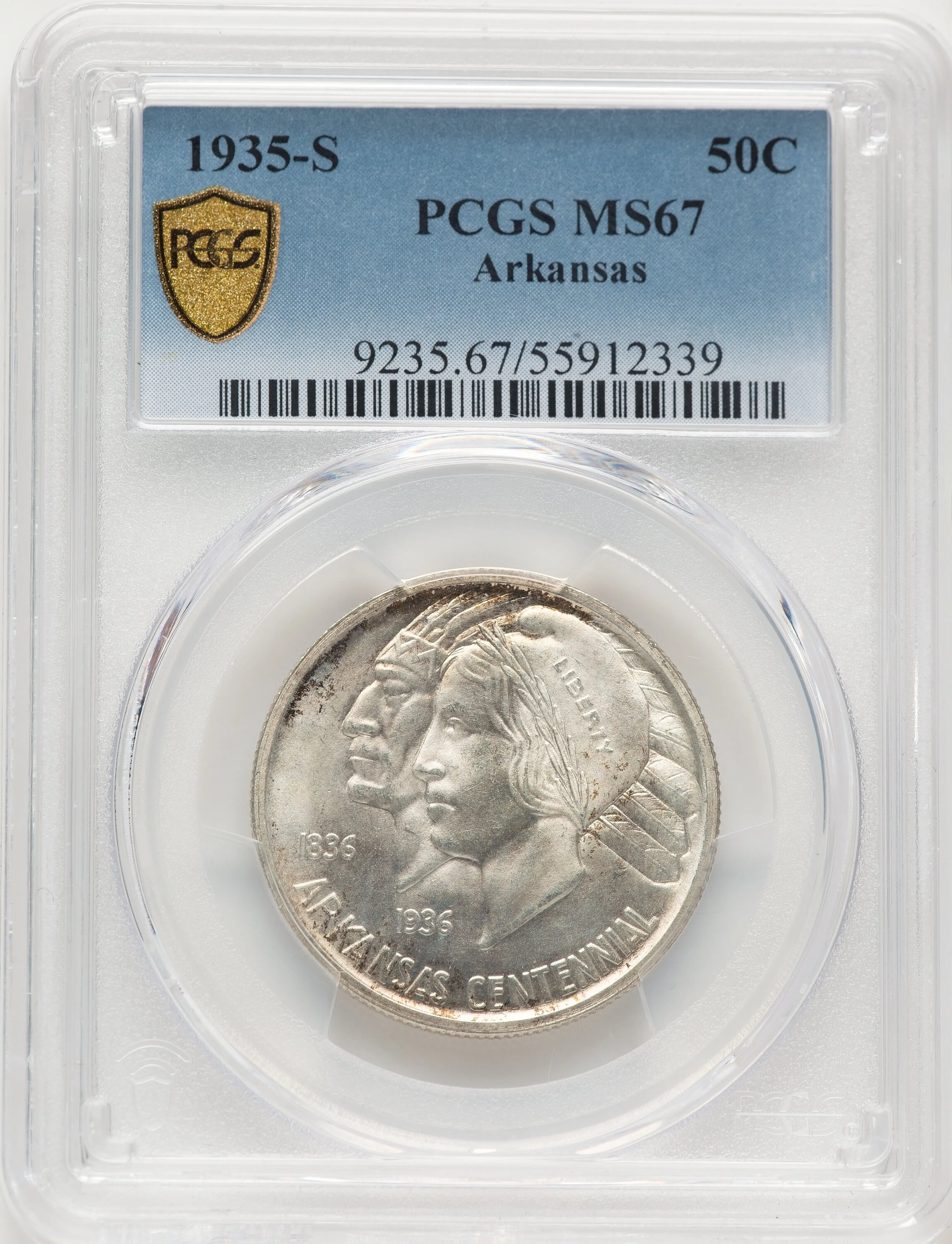 1935-S 50C Arkansas, MS