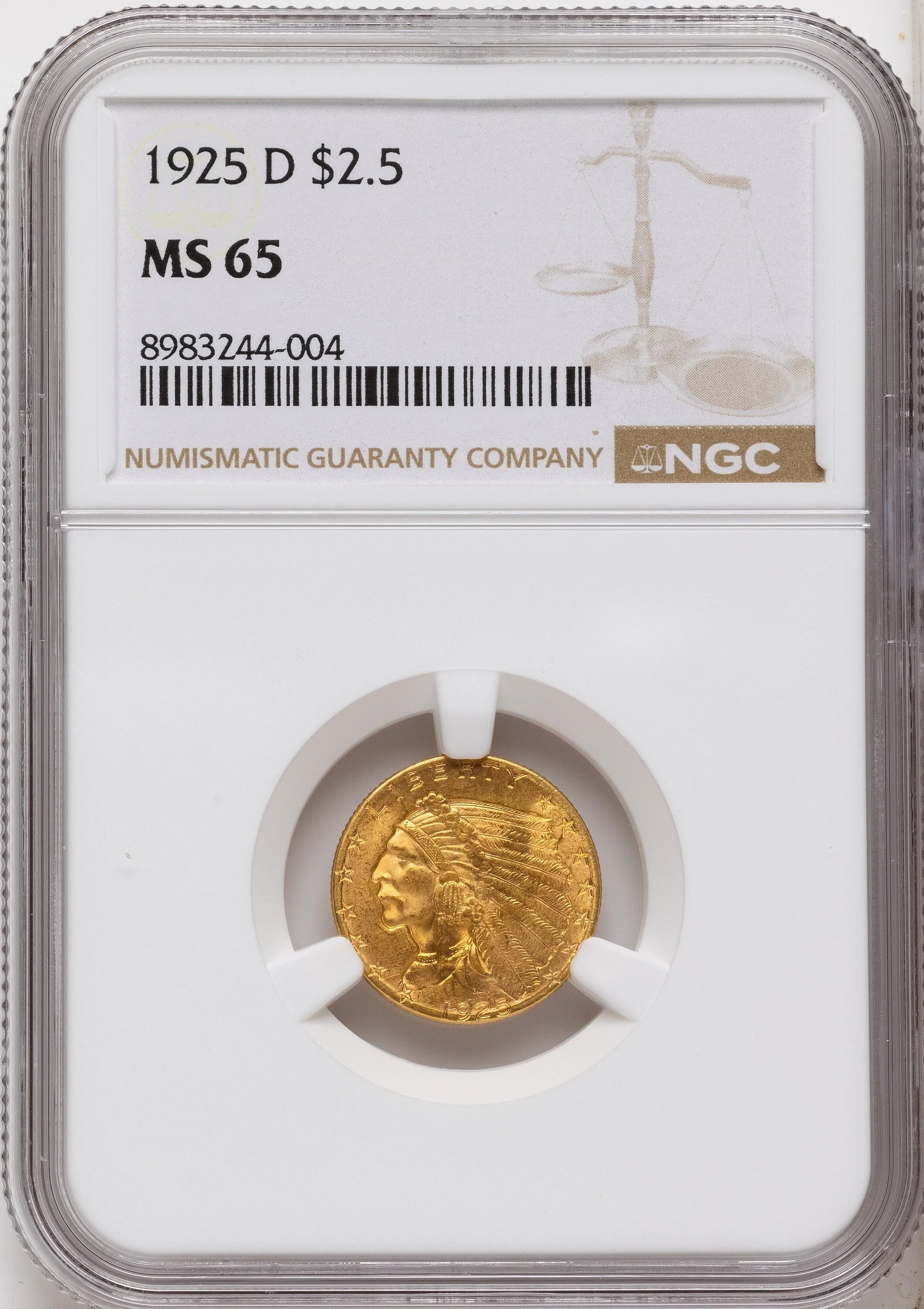 1925-D $2 1/2 - 1