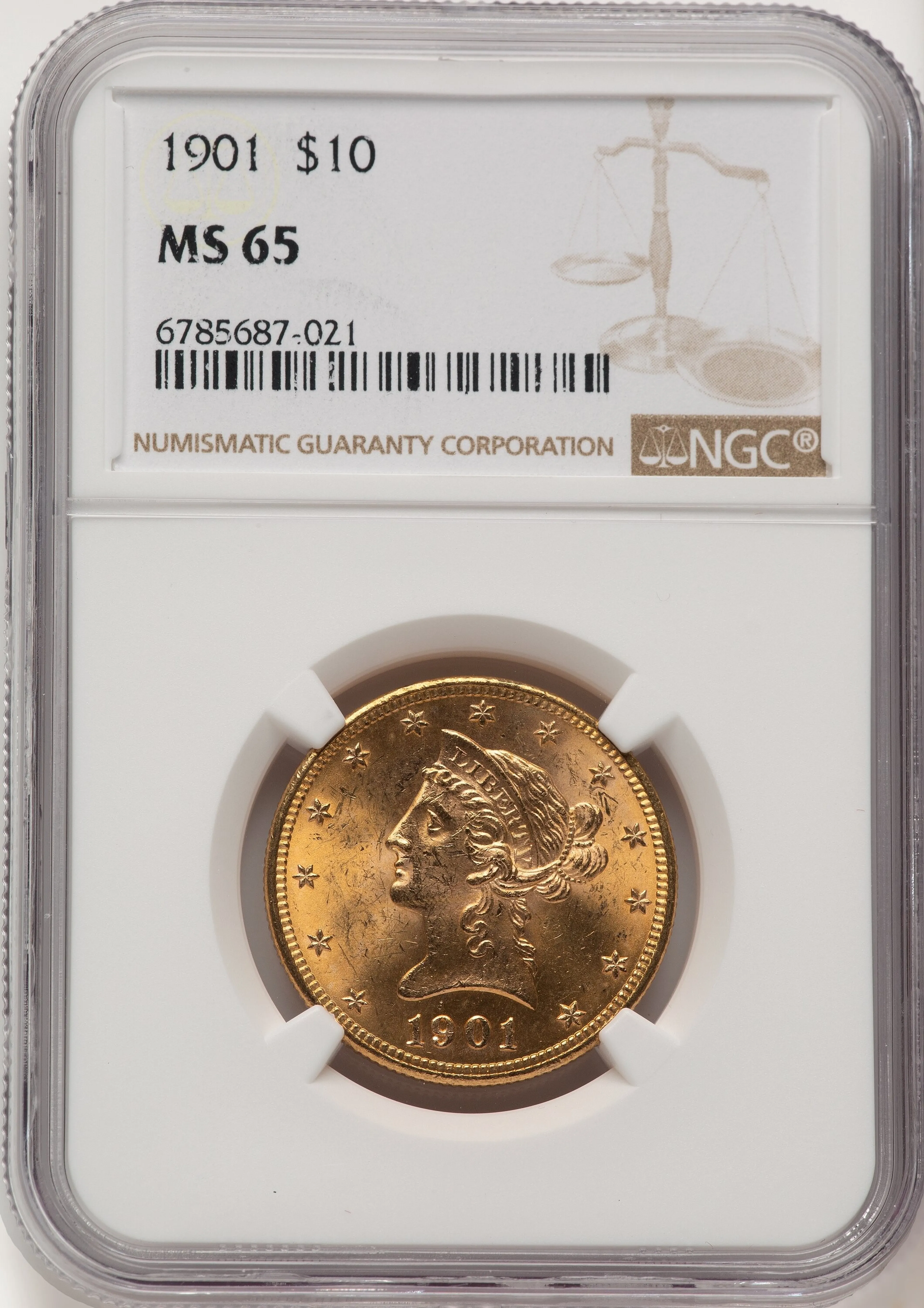 1901 $10 - Image 1