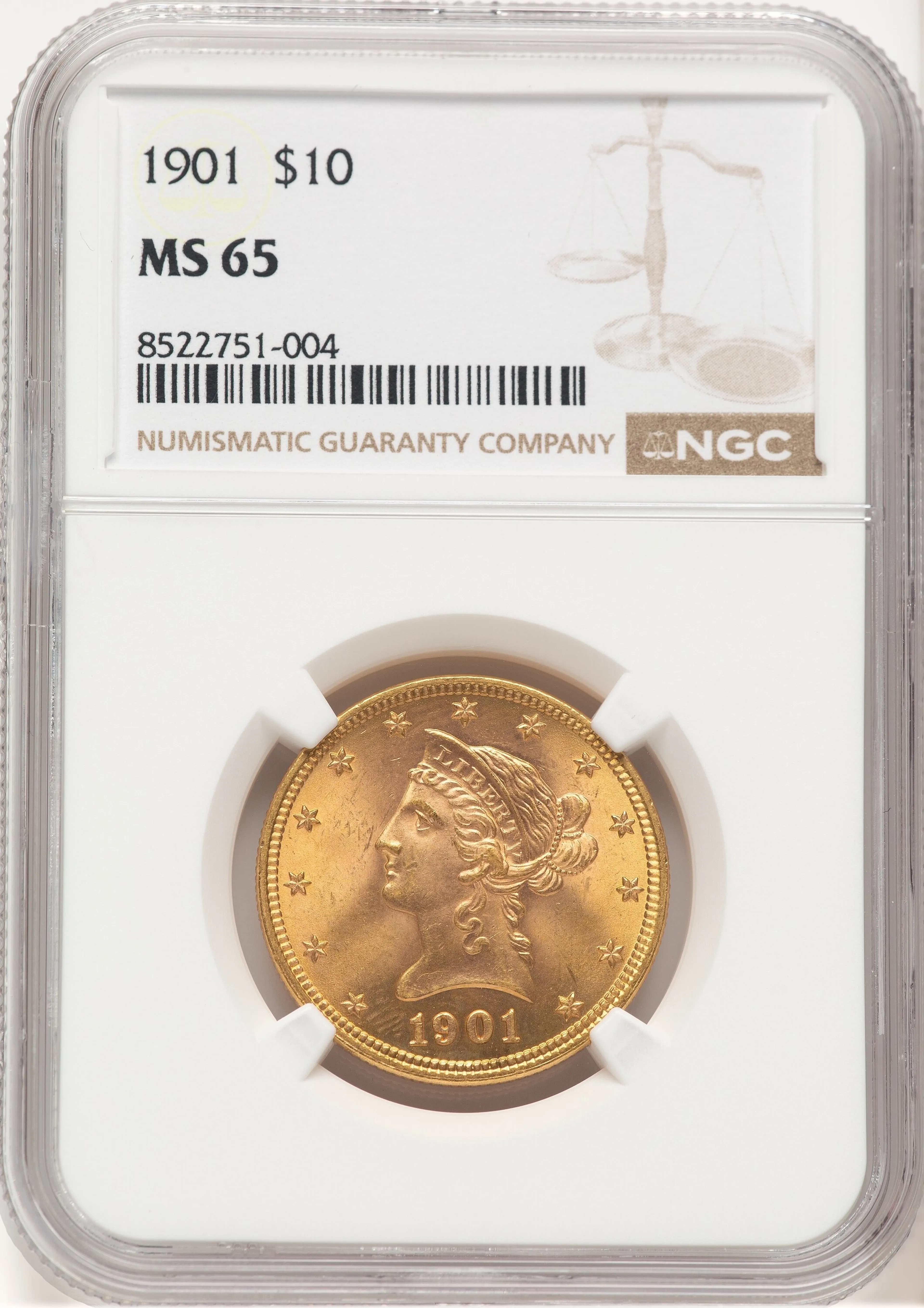 1901 $10 - Image 1