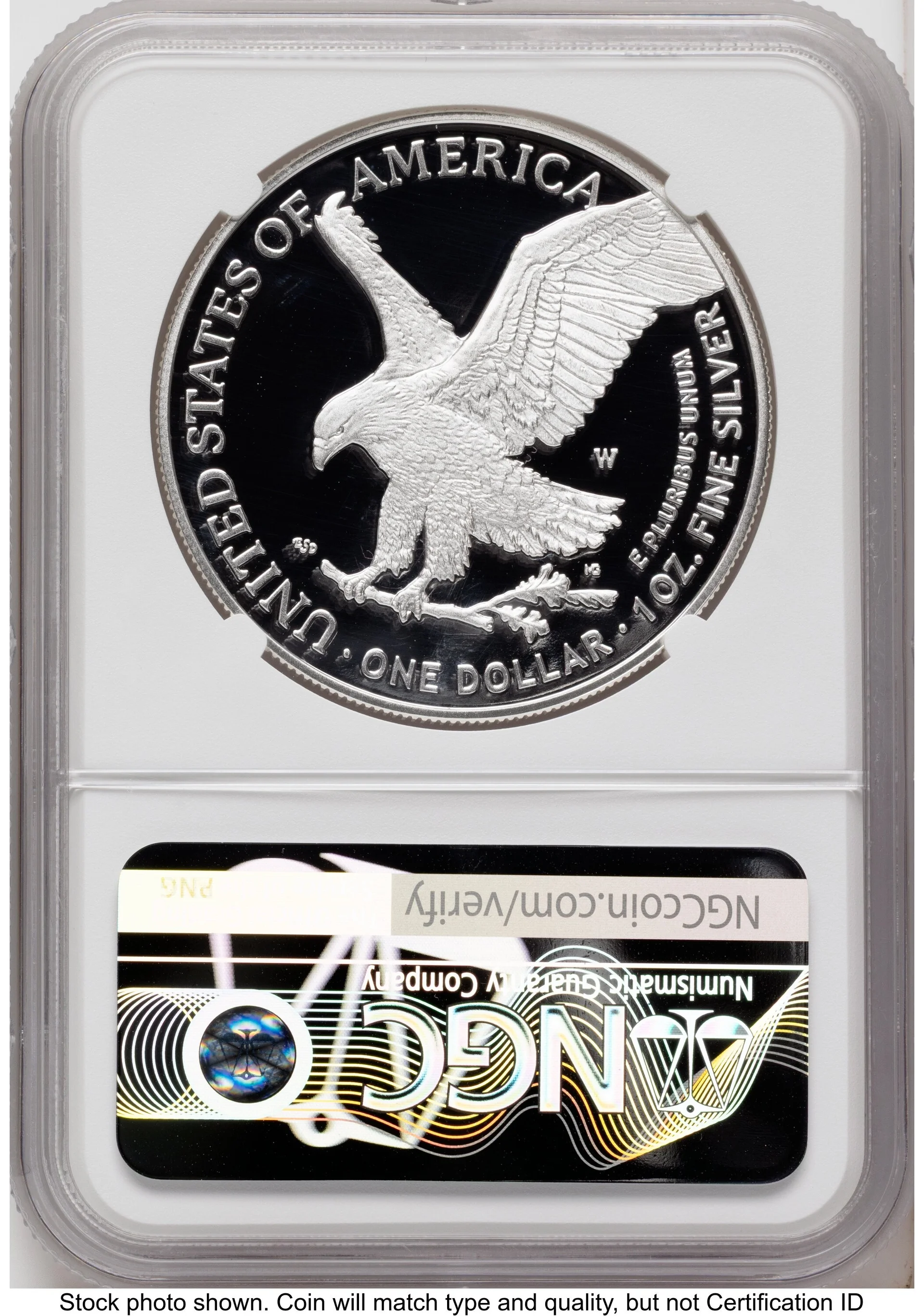 2026-W Proof Silver Eagle 1 oz FDI Kenneth Bressett Red Book - 2