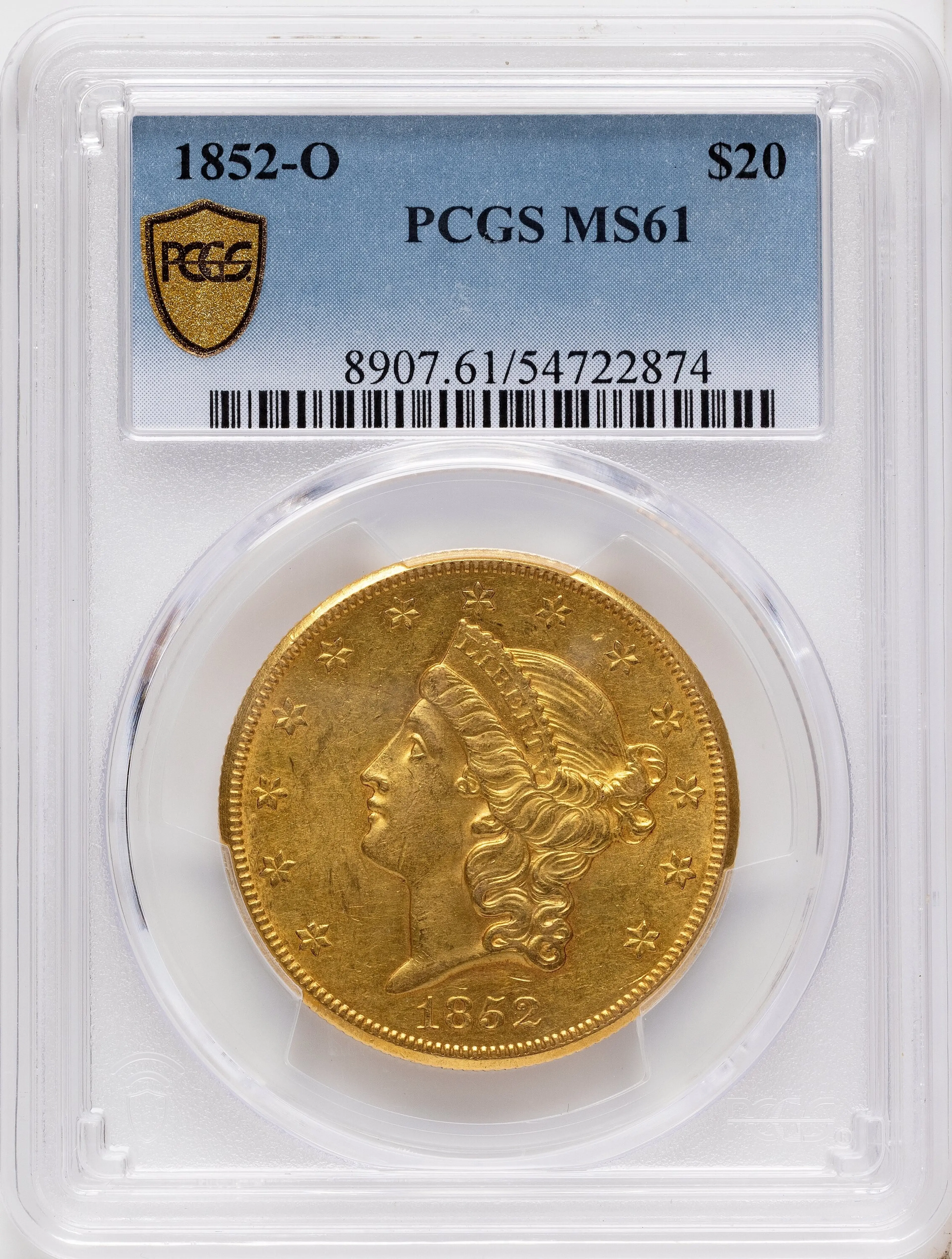 1852-O $20