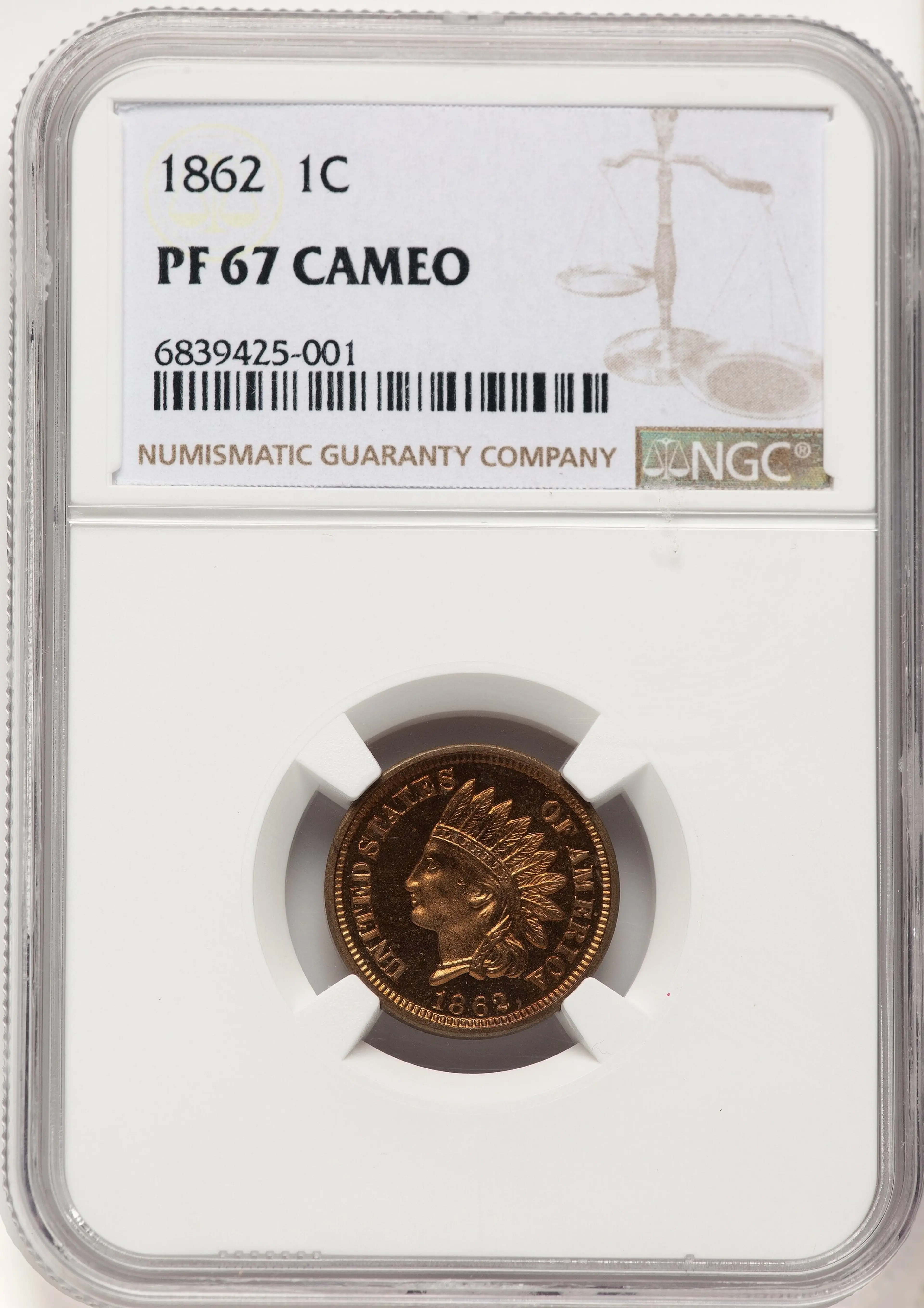 1862 1C, CA