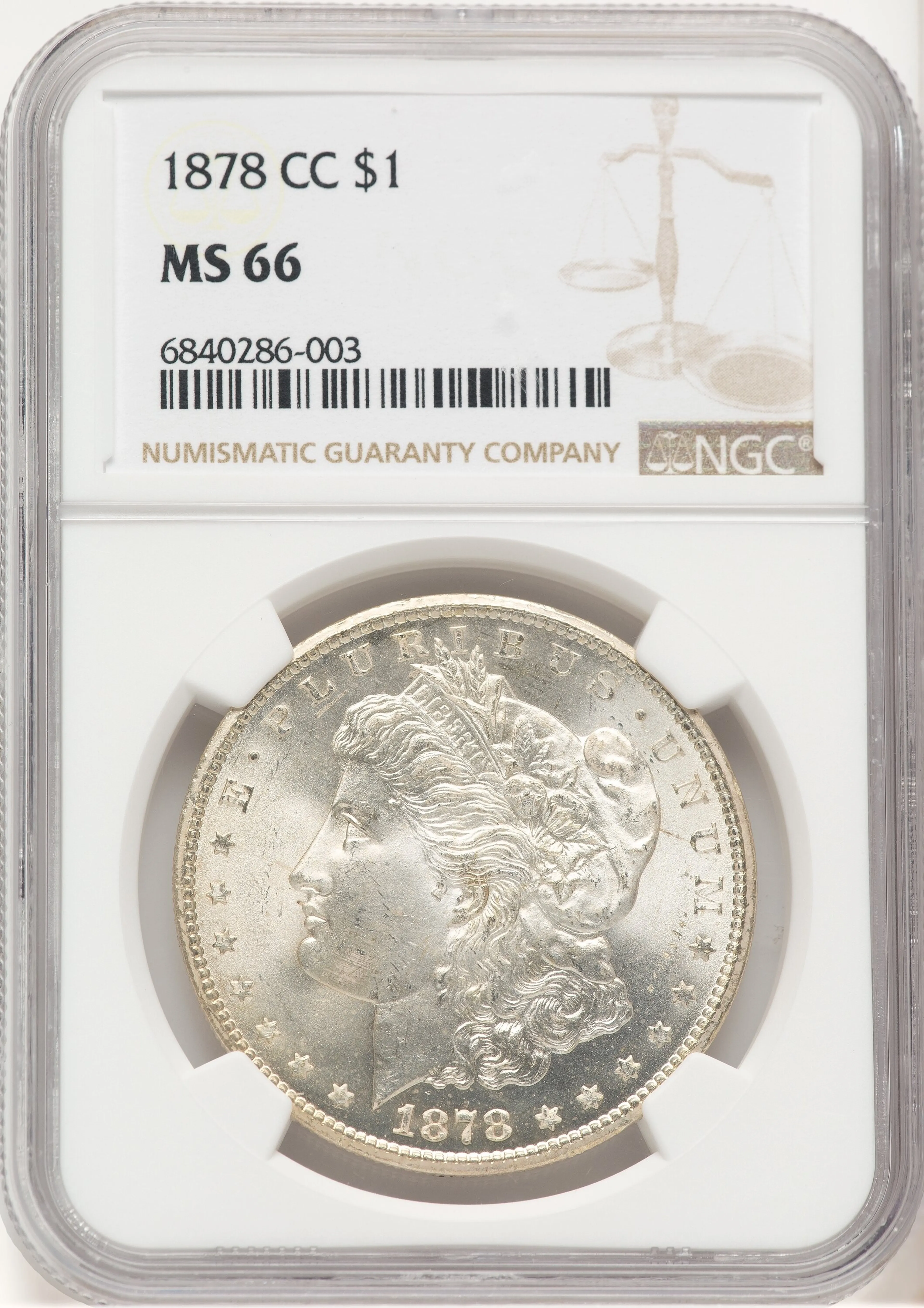 1878-CC S$1 - Image 1