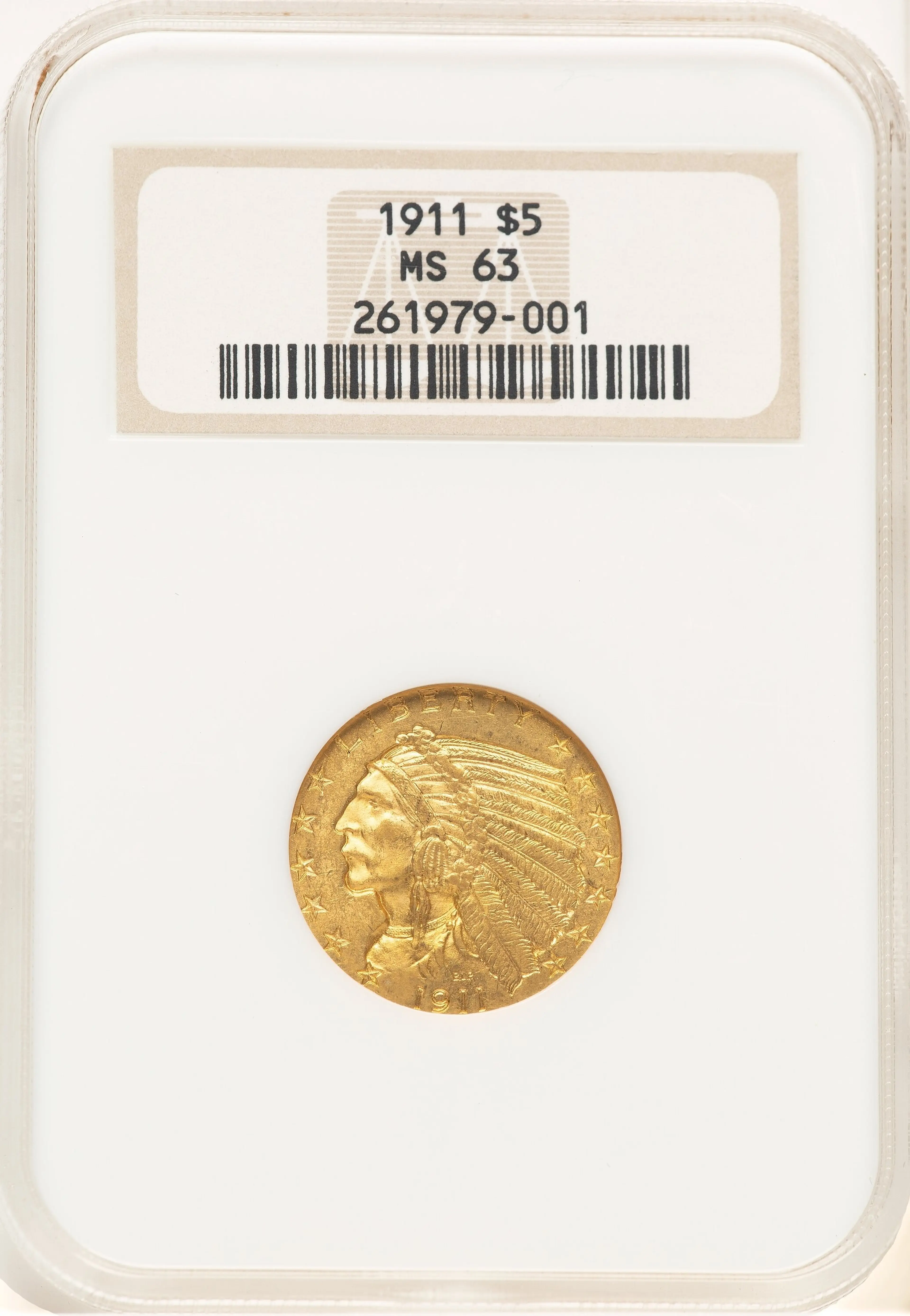 1911 $5