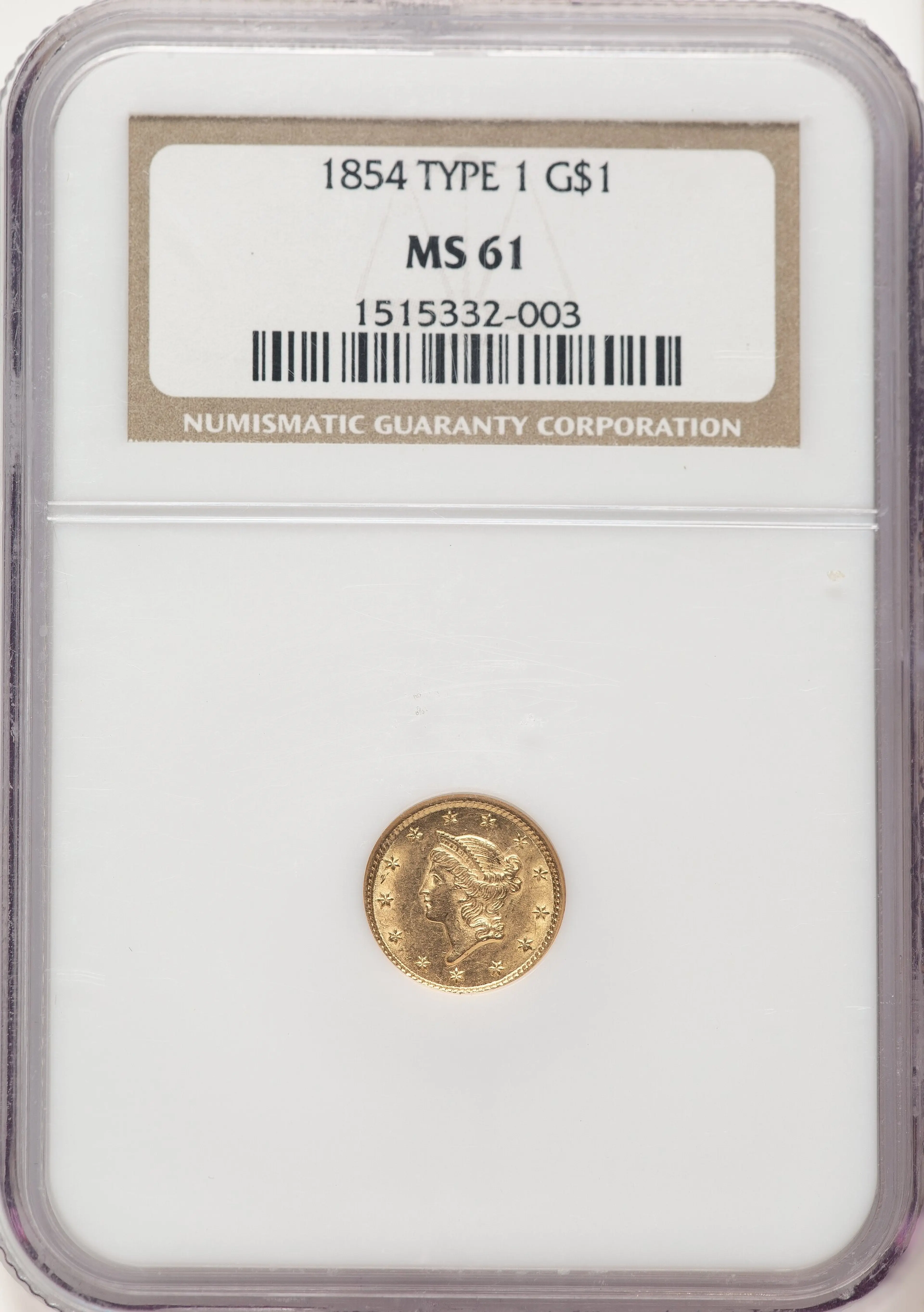 1854 G$1 Type One