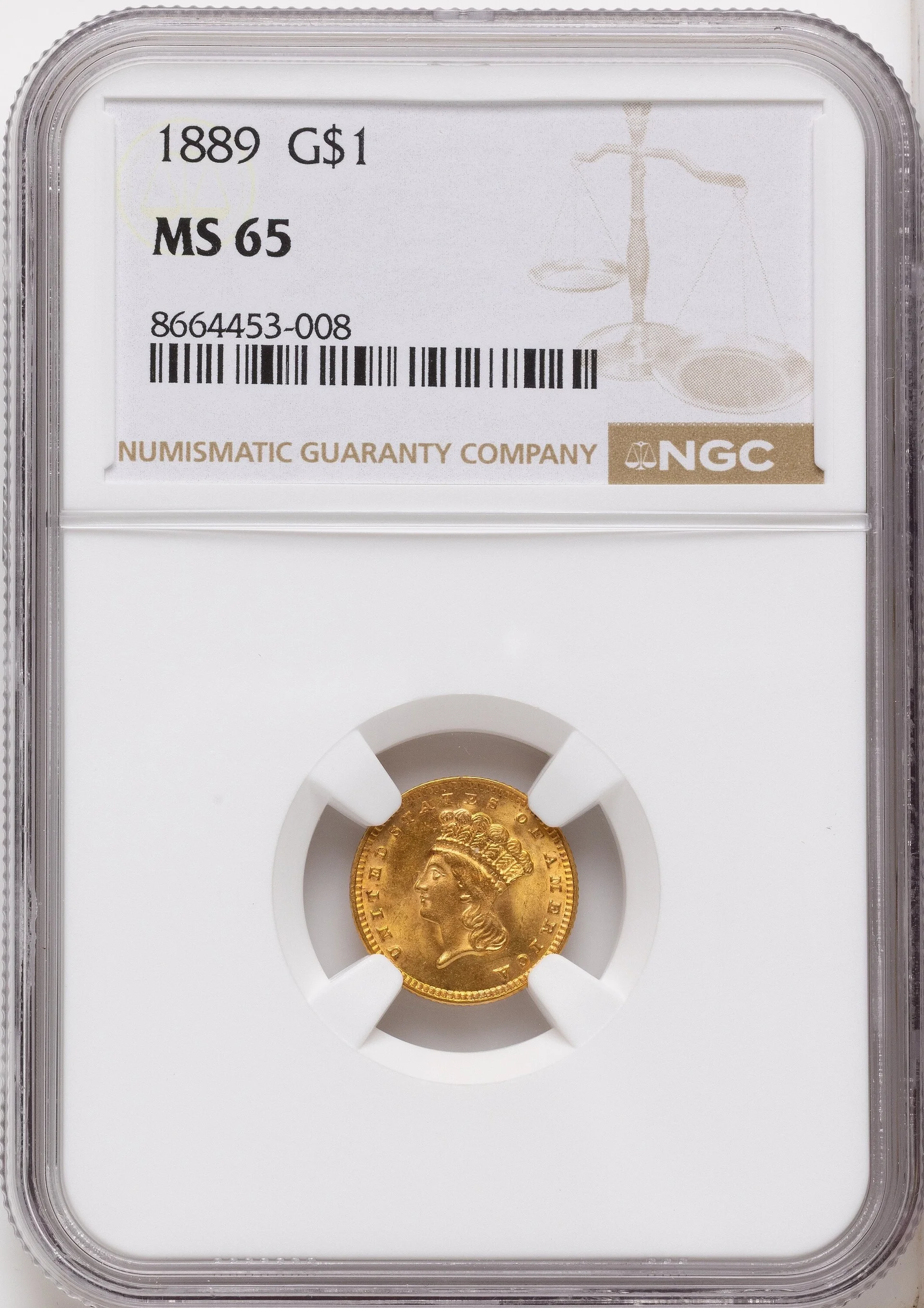 1889 G$1 - 1