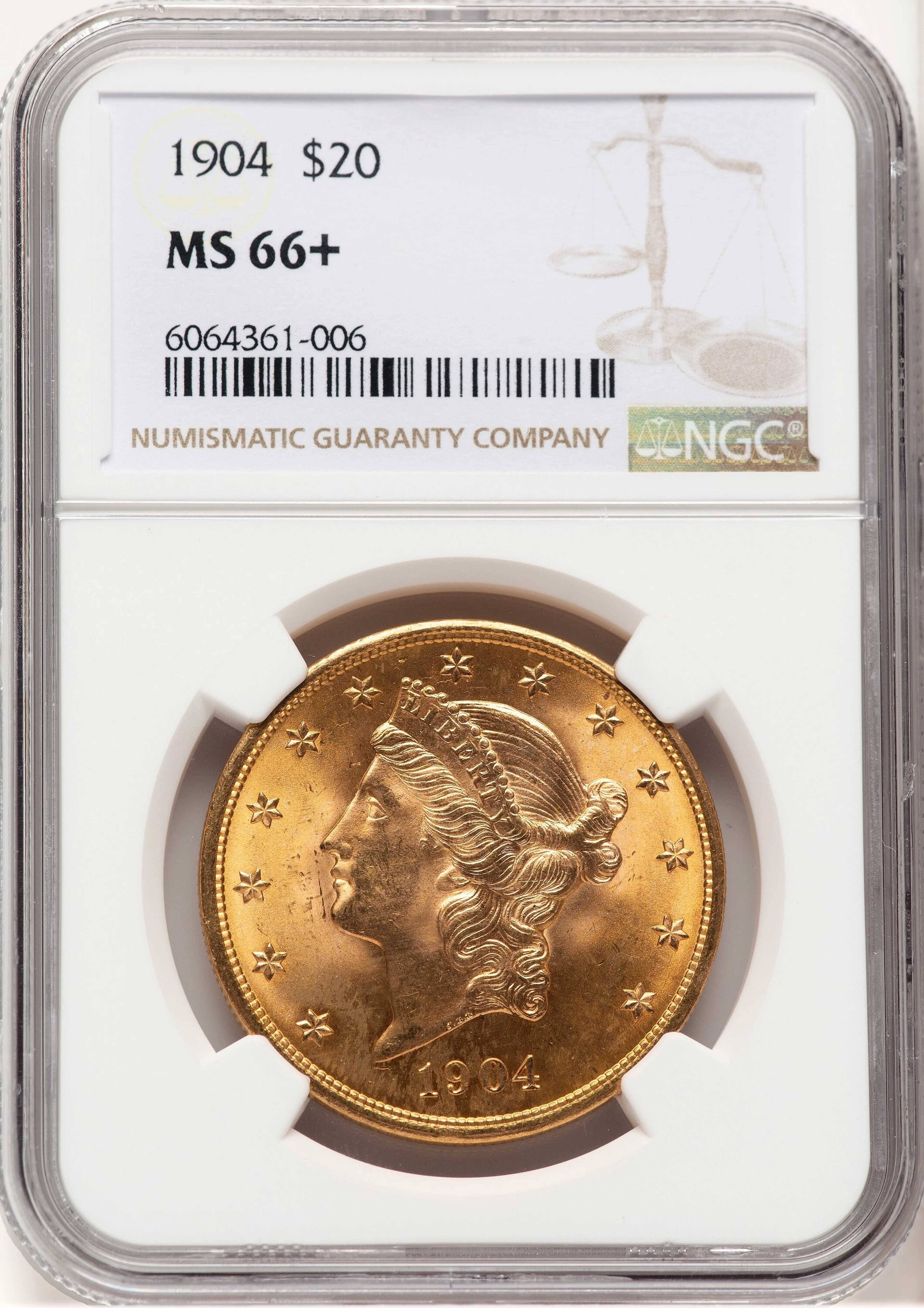 1904 $20 Liberty - Image 1