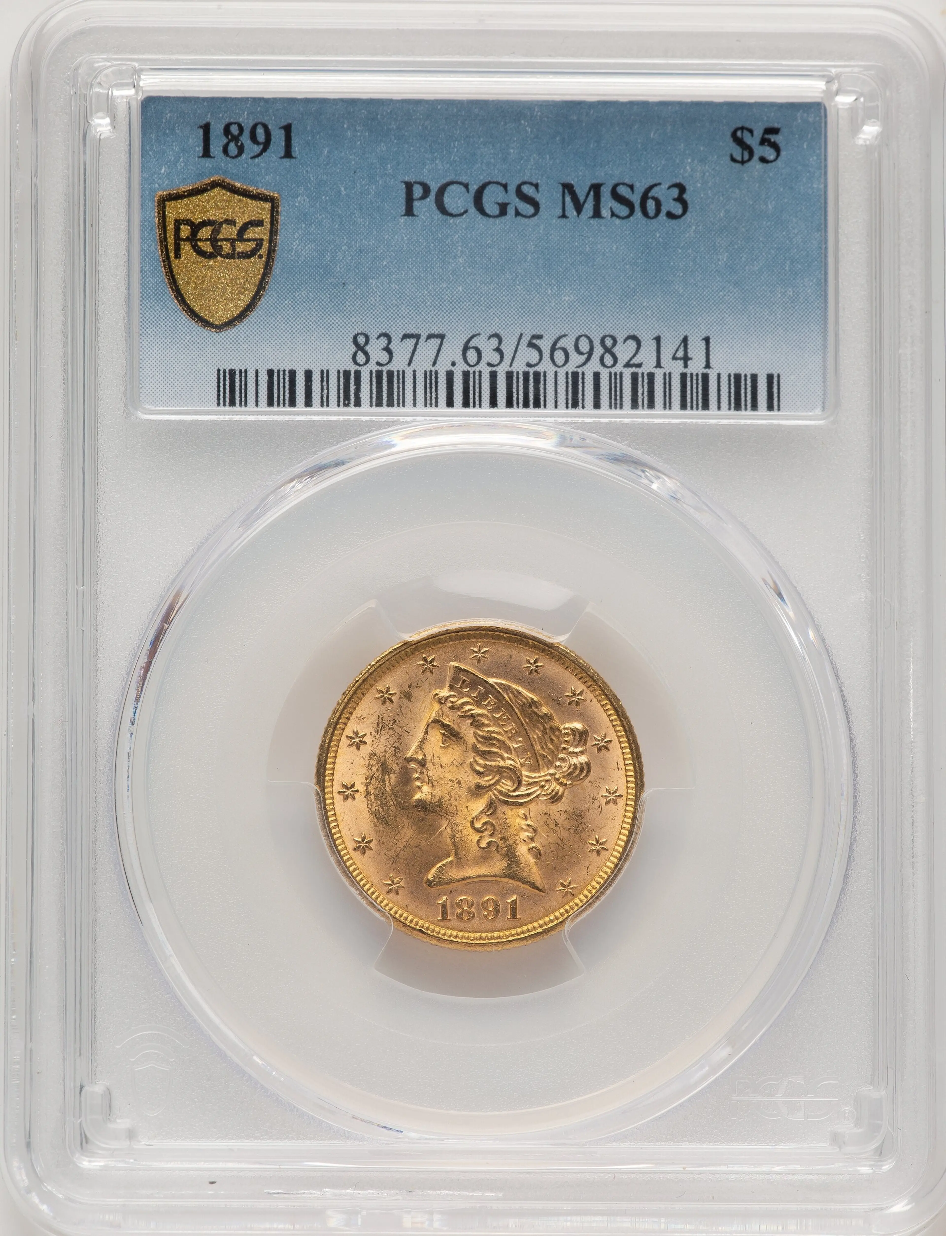 1891 $5