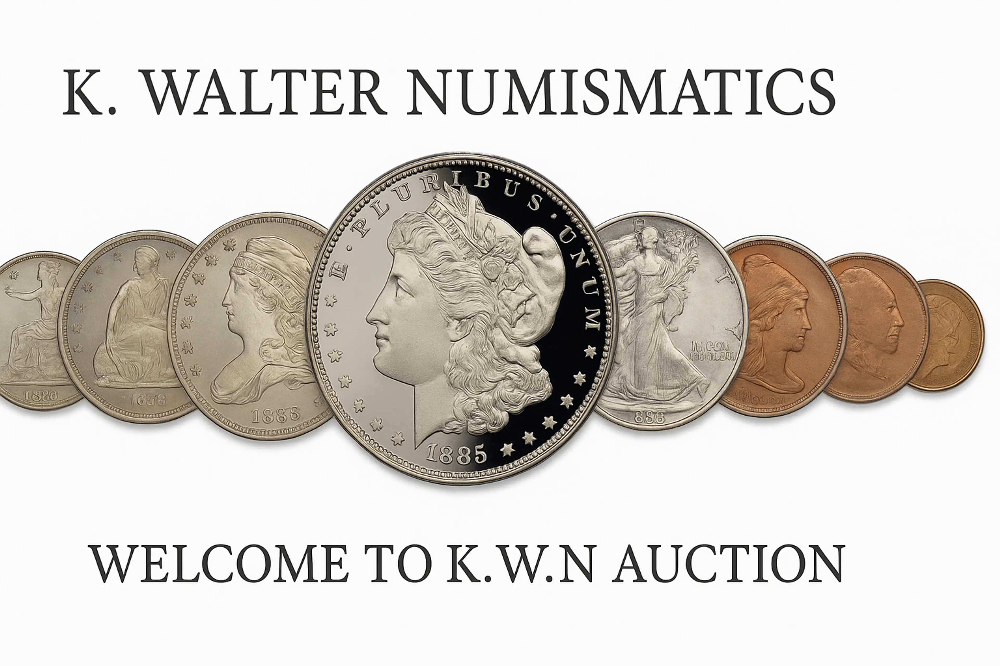 K.Walter Numismatics banner