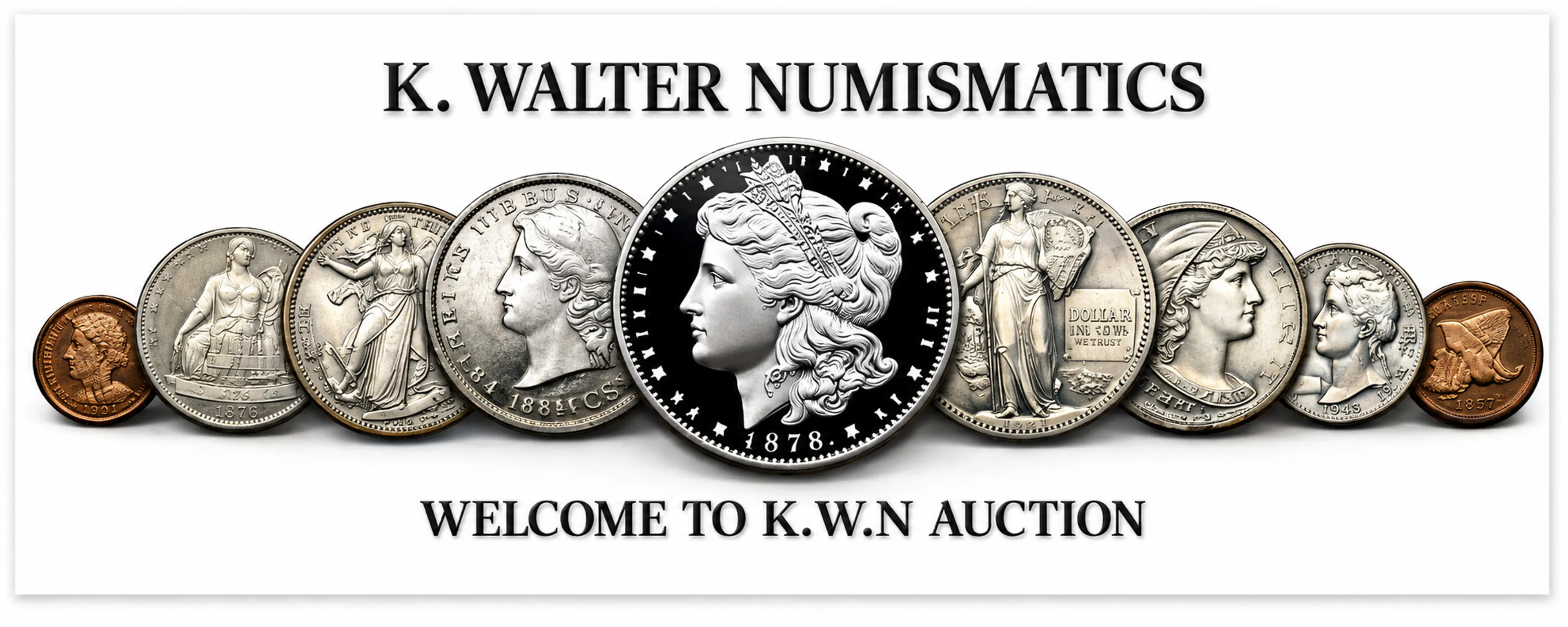 K.Walter Numismatics banner