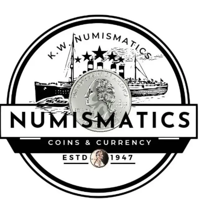 K.Walter Numismatics logo