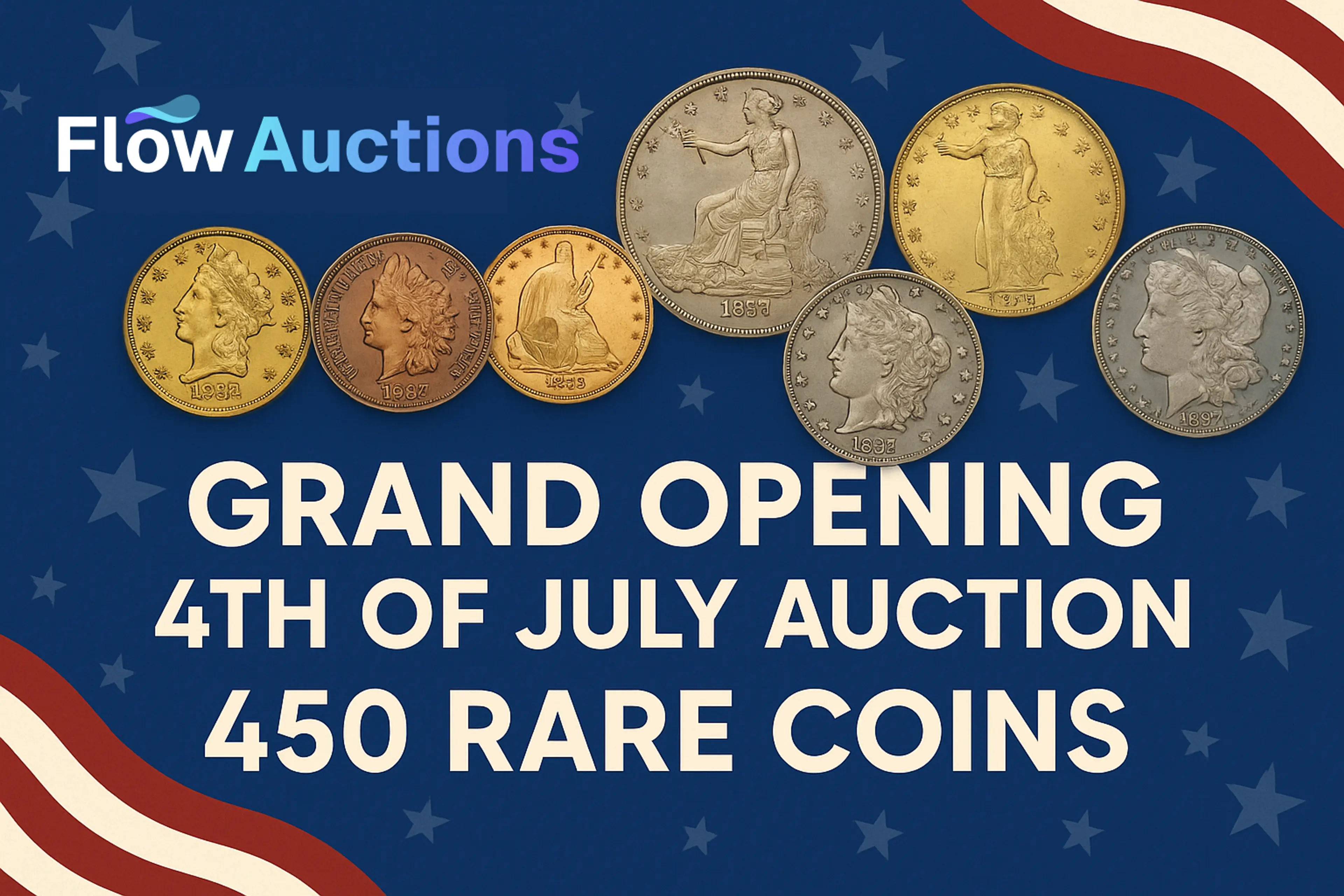 Flow Auctions banner
